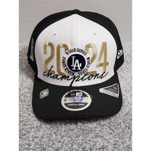 New Era 9SEVENTY Los Angeles Dodgers 2024 World Series Champions Locker Room Hat